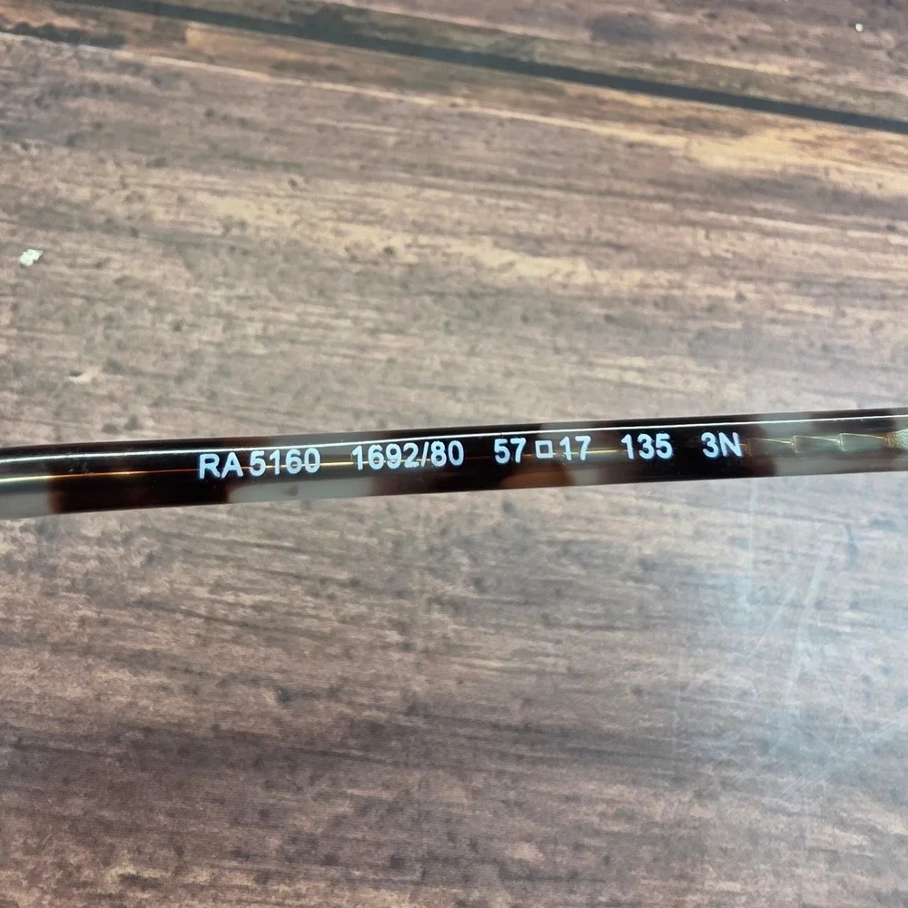 Ralph Lauren RA5160 Blue Tortoise Cat Eye Eyeglass Frames 57-17-135 1692/80